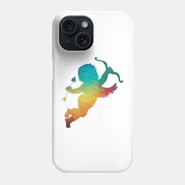 Rainbow Cupid Phone Case by AdiDsgn