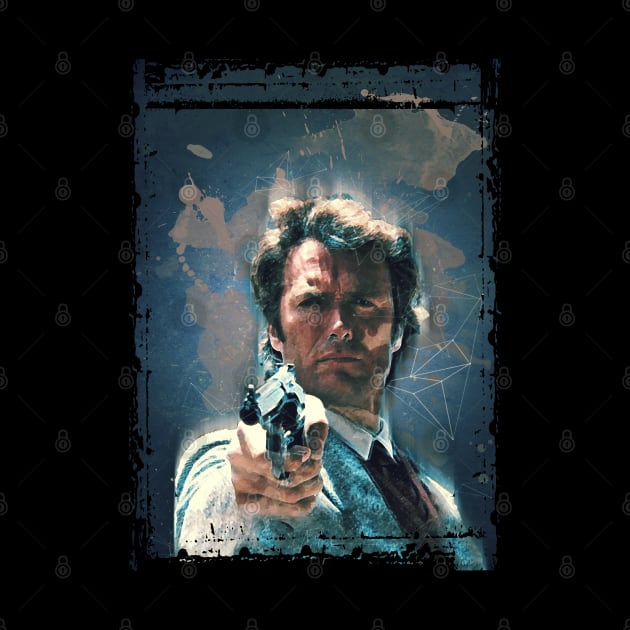 Dirty Harry vintage art by PrintstaBee