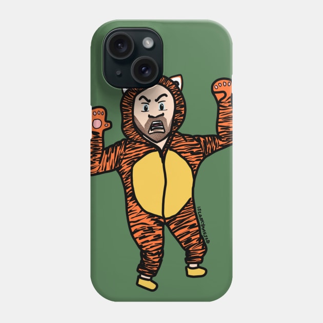 Tom Hardy - CBeeBies Tiger in the Garden Phone Case by iseasilyamused