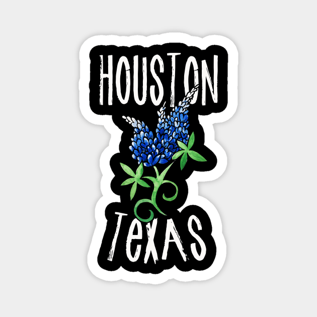 Houston Texas Magnet by bubbsnugg