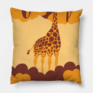 Up giraffe Pillow