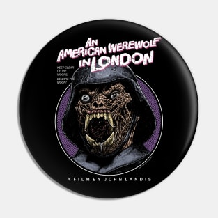 An American werewolf In London, Beware the moon, Cult Classic Pin