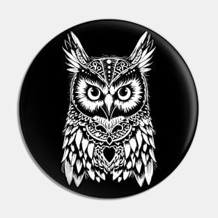 night owl Pin