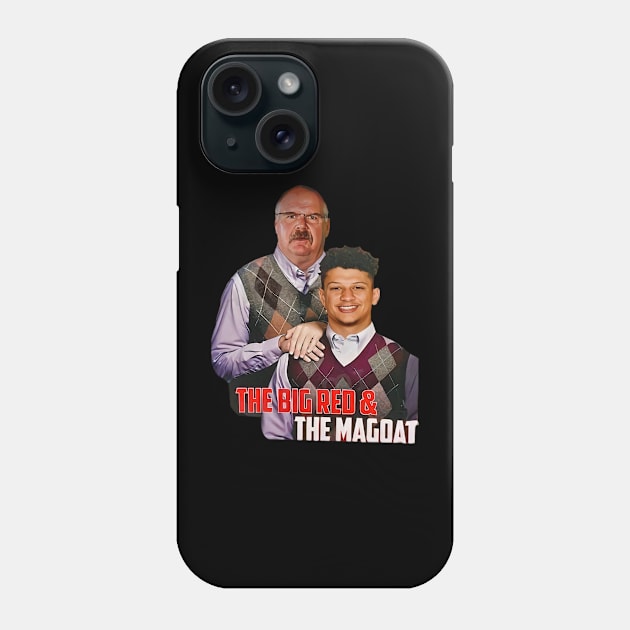 Andy Reid MahomesThe Big Red The Magoat Kansas City Phone Case by RansomBergnaum