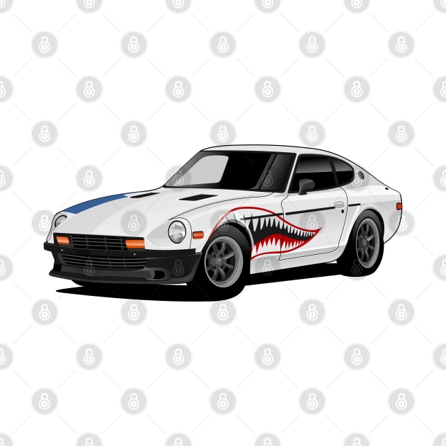 Datsun 280z Shark Mouth by Far Lands or Bust