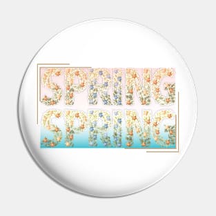 Spring Time Pin