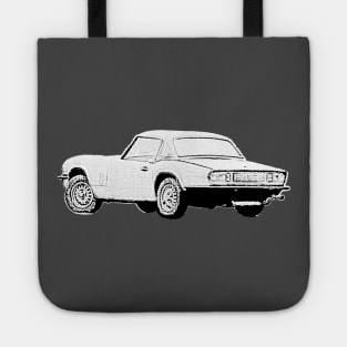 Classic Triumph Spitfire British sports car Tote