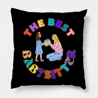 The Best Babysitter Childminder Nanny Pillow