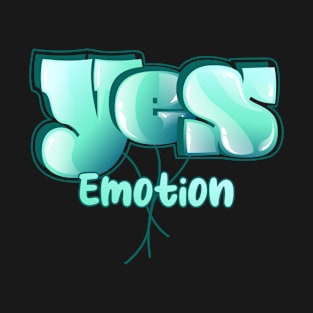 Yes Emotion Green T-Shirt