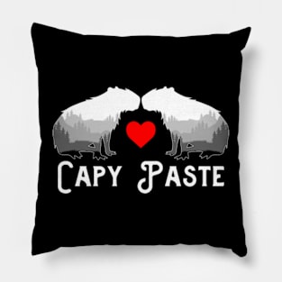 Capybara | Capy Paste | Capy And Paste Pillow