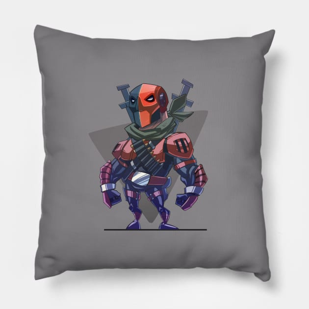 deathstroke Pillow by yerazelo