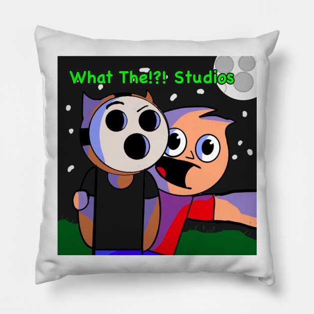 What The!?! Studios official shirt Pillow by WhatTheStudios