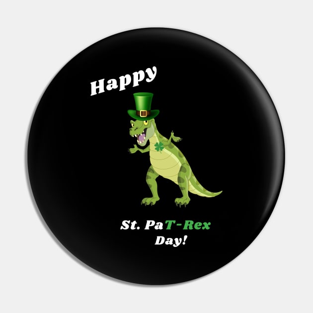 St. Pat-rex day Pin by Fabled Rags 