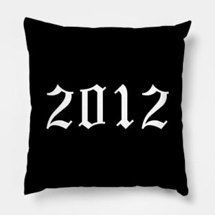 2012 Old English Pillow