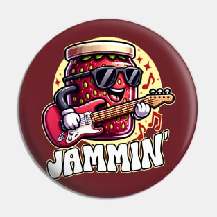 Strawberry Jammin Pin