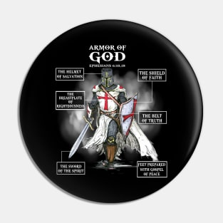 The Armor Of God T Shirt | Ephesians 6:10.18 Pin