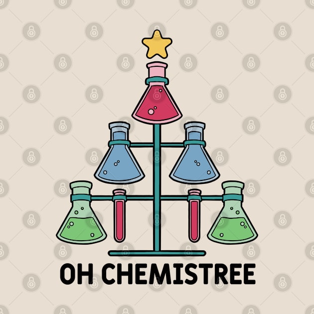 OH Chemistree Funny Chemistry Christmas Tree by Krishnansh W.