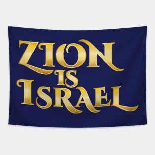 zion is israel Tapestry