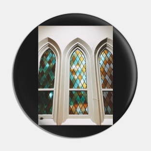 old church stained glass windows Pin