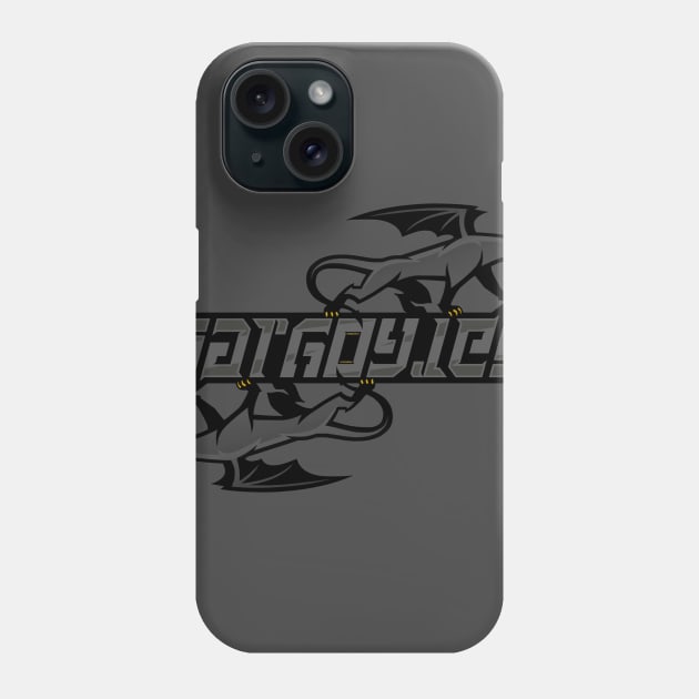 Gargoyles Ambigram Phone Case by Phoenix8341