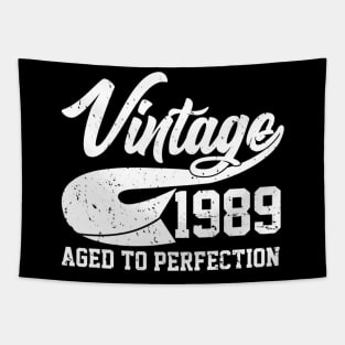 Vintage 1989 Aged To Perfection Tapestry