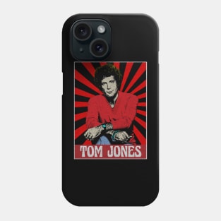 Tom Jones 1980s Pop Art Fan Art Phone Case