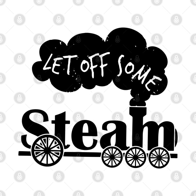 Let Off Some Steam Train Engine by SARFAN