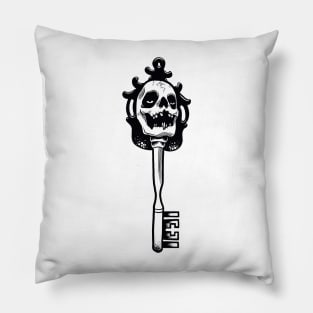 Skull key Pillow