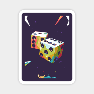 Dice Background Magnet