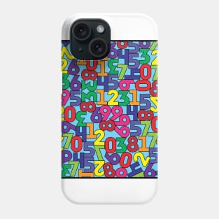 100 Numbers Phone Case