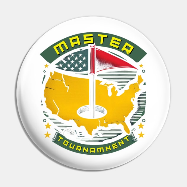Masters Golf Tournament Pin by iCutTee