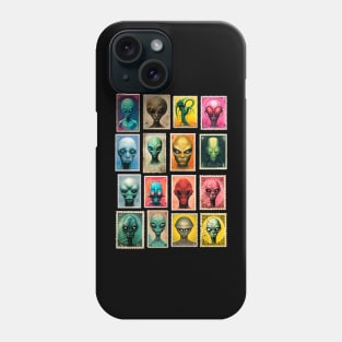 Postage Stamps Extraterrestrial life- Philately Phone Case