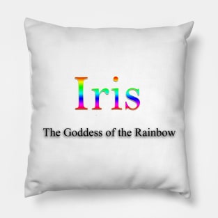 Iris Name meaning Pillow