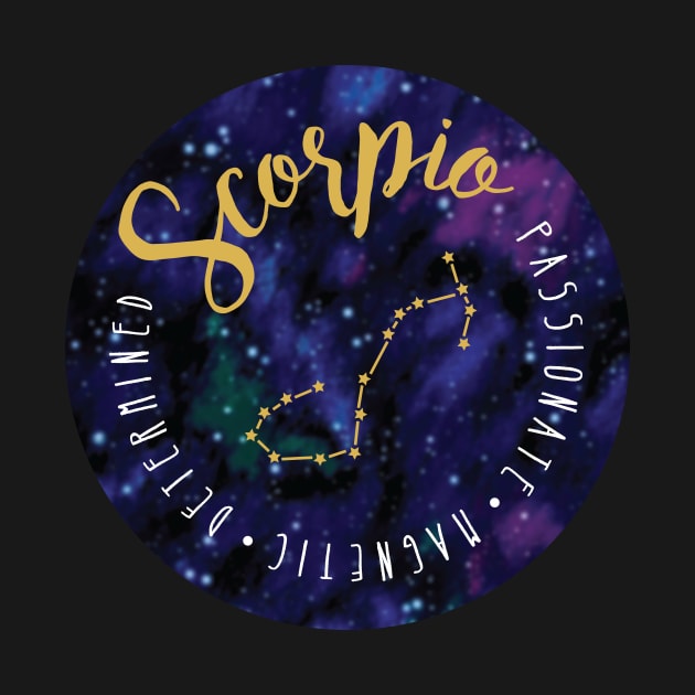 Scorpio Zodiac by CreativeHermitCo