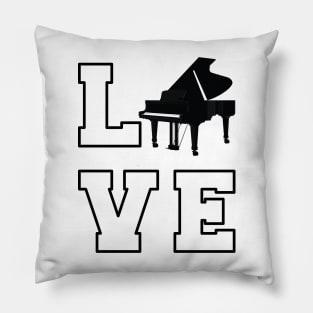 Piano Love Pillow