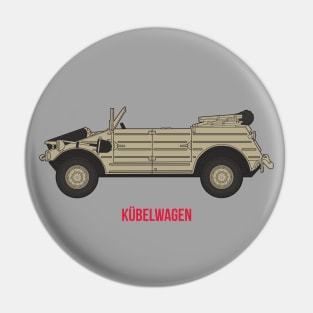 WW2 German SUV Kubelwagen Pin