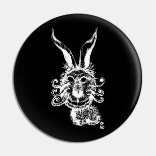 Crazy Bunny Pin