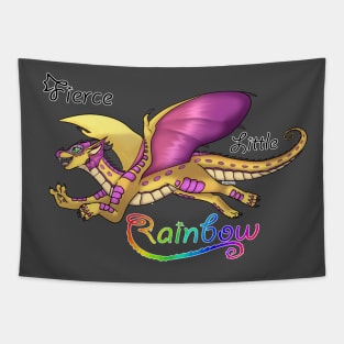Fierce Little Rainbow Tapestry