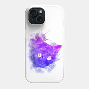 Cat Watercolor Spirit Phone Case