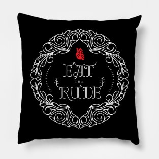 Hannibal lecter Eat the Rude Pillow