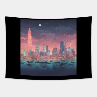 Urban Island Tapestry