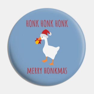 Untitled Goose Christmas Pin