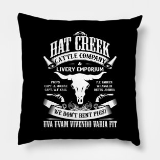 Lonesome dove Hat Creek Pillow