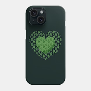 Tropical leaves Phone Case