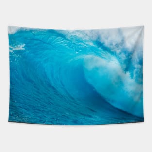 Crystal Clear Aqua Blue Ocean Water Tapestry