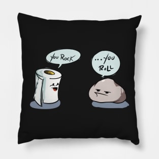 Rock and Roll Duo: You Rock, and You Roll Pillow