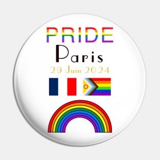 Pride Paris France 2024 Pin