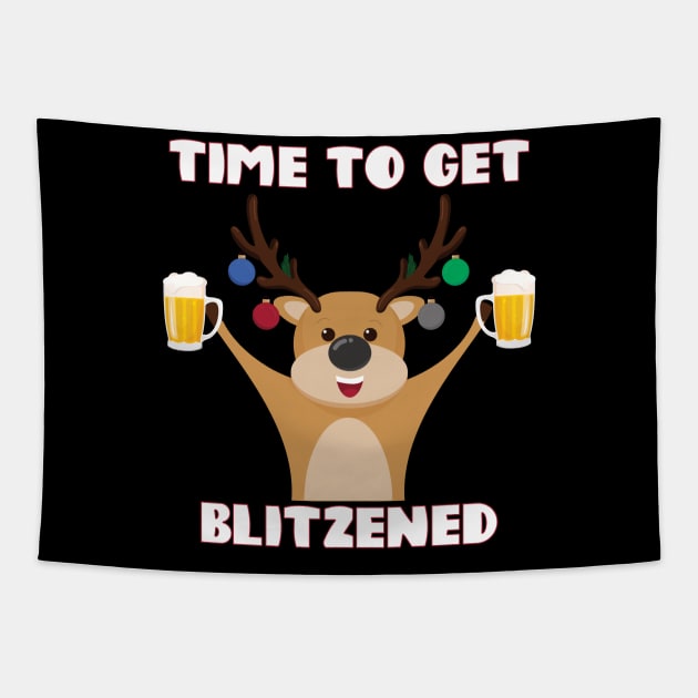 Time to Get Blitzened Tapestry by mstory