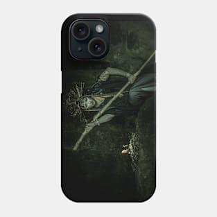 Medusa in the cave Phone Case