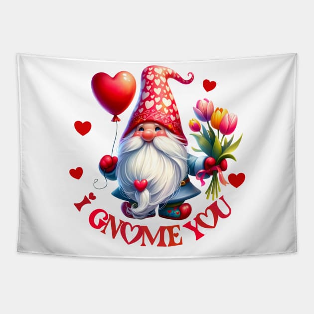 I gnome you Tapestry by PrintAmor